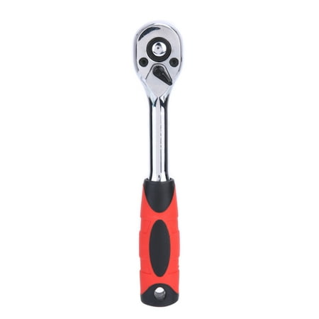 

Tiyuyo 72 Teeth Quick Release Ratchet Socket Wrench Hand Repairing Tool( 1/4 )