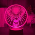 thumbnail image 3 of Cross Deer Animal Shape 3D Night Light LED Touch Control remoto Baterías Lámparas Hugtrwg Para estrenar, 3 of 8