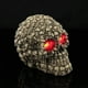 thumbnail image 3 of Estatua de cabeza de esqueleto de Halloween con luces LED, figura de cabeza de esqueleto de resina novedosa, accesorios para casa embrujada, decoración de mesa, escritorio, hogar y oficina., 3 of 6