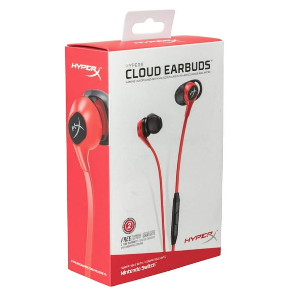Audifono HyperX Gamer NS Cloud Earbuds HX-HSCEB-RD