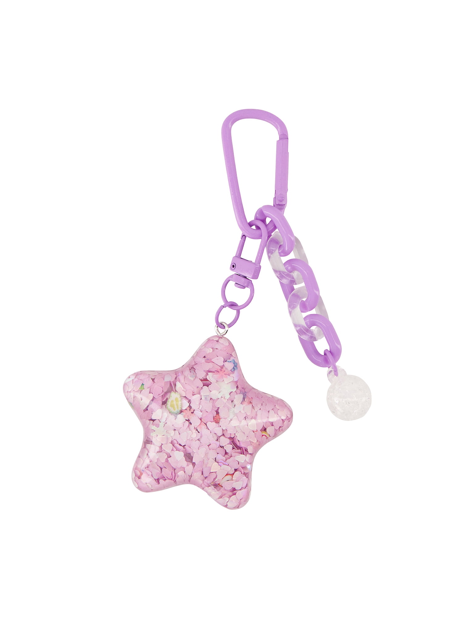 Claire's Bag Charm - Purple Star