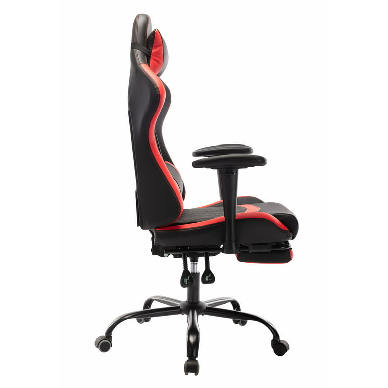 Furniture of America Rangel Gaming Chair in Red/Black
