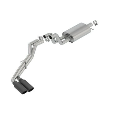 Borla 140789BC Cat-Back Single Dual Same Side Behind Passenger Rear Tire Exit Exhaust System Kit