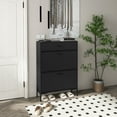 thumbnail image 2 of HOMCOM Armoire de Rangement pour Chaussures Organisateur de Chaussures Moderne avec Portes Rabattables, 2 of 10