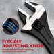 thumbnail image 5 of Llave ajustable Arrow de 10 pulgadas de ancho, mandíbula Cr-V, acero, 5 of 8