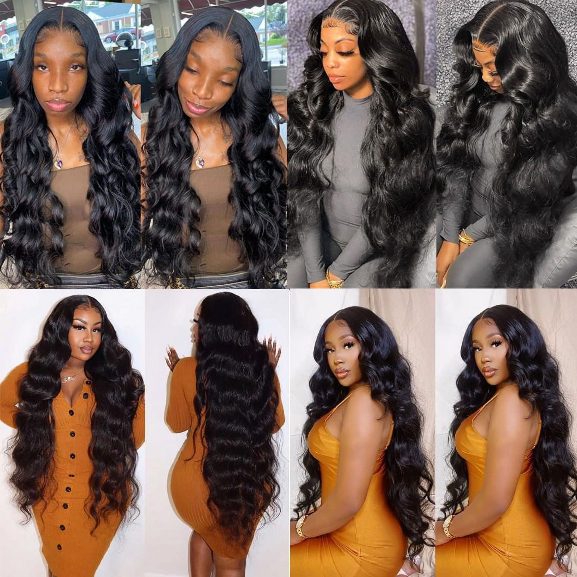 HAIRRO Hair One Bundle 100% Unprocessed Brazilian Virgin Human Hair Bundles Body Wave Bundles Wet Human Hair Natural Color Hair Extensions