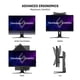 thumbnail image 5 of ViewSonic XG2536 Monitor para juegos IPS de 25 pulgadas, 1080p, 0,5 ms, 280 Hz, con FreeSync Premium, iluminación RGB, ergonomía avanzada, HDMI 2.0, DP y USB-C de 65 W, 5 of 5