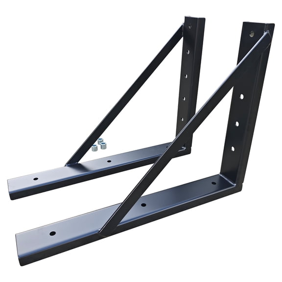 MotoProducts Steel Brackets for Underbody Truck Tool Box 18“x18” - Sold in Pairs