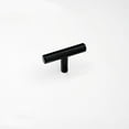 thumbnail image 5 of Kraoden 1 Pcs Cabinet Knobs, Black Cabinet Handles, 2in Kitchen Cabient Knobs, Single Hole Drawer Knobs for Dresser Drawers, 5 of 6