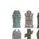 thumbnail image 4 of 17 "lápidas Sepulcrales Del Cementerio de de 6x Diferentes Estilo El Patio Sunnimix Lápidas de Halloween, 4 of 8