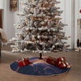 thumbnail image 4 of Sikiie Starry Sky Flying Tiger Nativity Christmas Tree Skirt, Jesus Christian Winter Holiday Tree Mat Decoration(30-48IN)36", 4 of 6