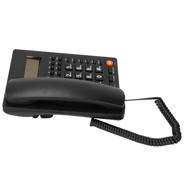 Teléfono De Escritorio Para El Hogar, Ajuste De Volumen, Brillo Ajustable, Identificación De Llamadas De Línea Fija De Hotel Para El Hogar Para El Hotel