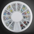 thumbnail image 4 of UDIYO 36Pcs 3D Colorful Nail Art Rhinestones Glitters Tips Decoration Manicure, 4 of 4