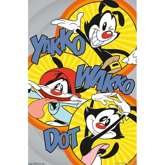 Animaniacs - Circles Wall Poster, 14.725" x 22.375"