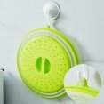 thumbnail image 3 of Microwave Cover Foldable Microwave Lid with Hook Design Multi-purpose Microwave Sleeve Collapsible Food Plate Cover BPA-Free & Non-Toxic for Fruit Vegetables Kitchen Cooking, 3 of 8