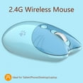 thumbnail image 3 of Dual Mode  Mouse, Silent Design, Widely Compatible, Adjustable DPI, Portable Size Computer Mouse for Laptop, PC, Computer, 3 of 7