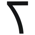 thumbnail image 4 of 8 inch Modern Floating House Numbers Large Black Shadow Home Address Garage Gate 7, 4 of 9