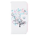 thumbnail image 1 of Funda tipo billetera para iPhone 12 Pro Funda con tapa de cuero PU para teléfono móvil con ranura para tarjeta KickstandSmall Tree, 1 of 5
