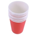 thumbnail image 3 of Vasos de papel ligeros y convenientes, vasos monocromáticos, vajilla de DIY, desechable, 3 of 9