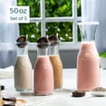 thumbnail image 4 of Jarra de vidrio Kook, juego grande de 3 jarras de 1500 ml con tapas, 4 of 8