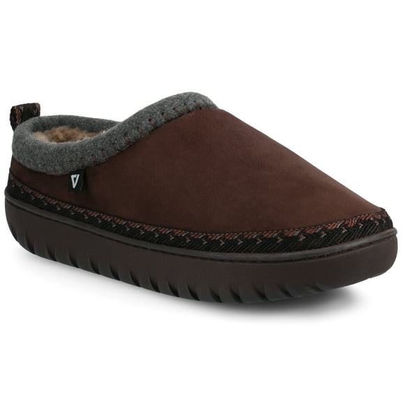 Vance Mens Weller Shearling Clog Slipper