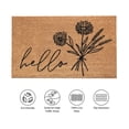 thumbnail image 3 of Calloway Mills WildFlower Bouquet Doormat, 17" x 29", 3 of 5