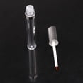 thumbnail image 4 of 2pcs 5ml Refillable Empty Clear Acrylic Vials Tube Oil // Liquid With Brush - Makeup Glue Tube, 4 of 8