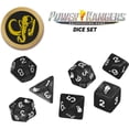 thumbnail image 2 of Renegade Game Studios Power Rangers Roleplaying Game Dice- Black 8-Piece Dice Set, Custom Dice, Power Coin, 2 of 4