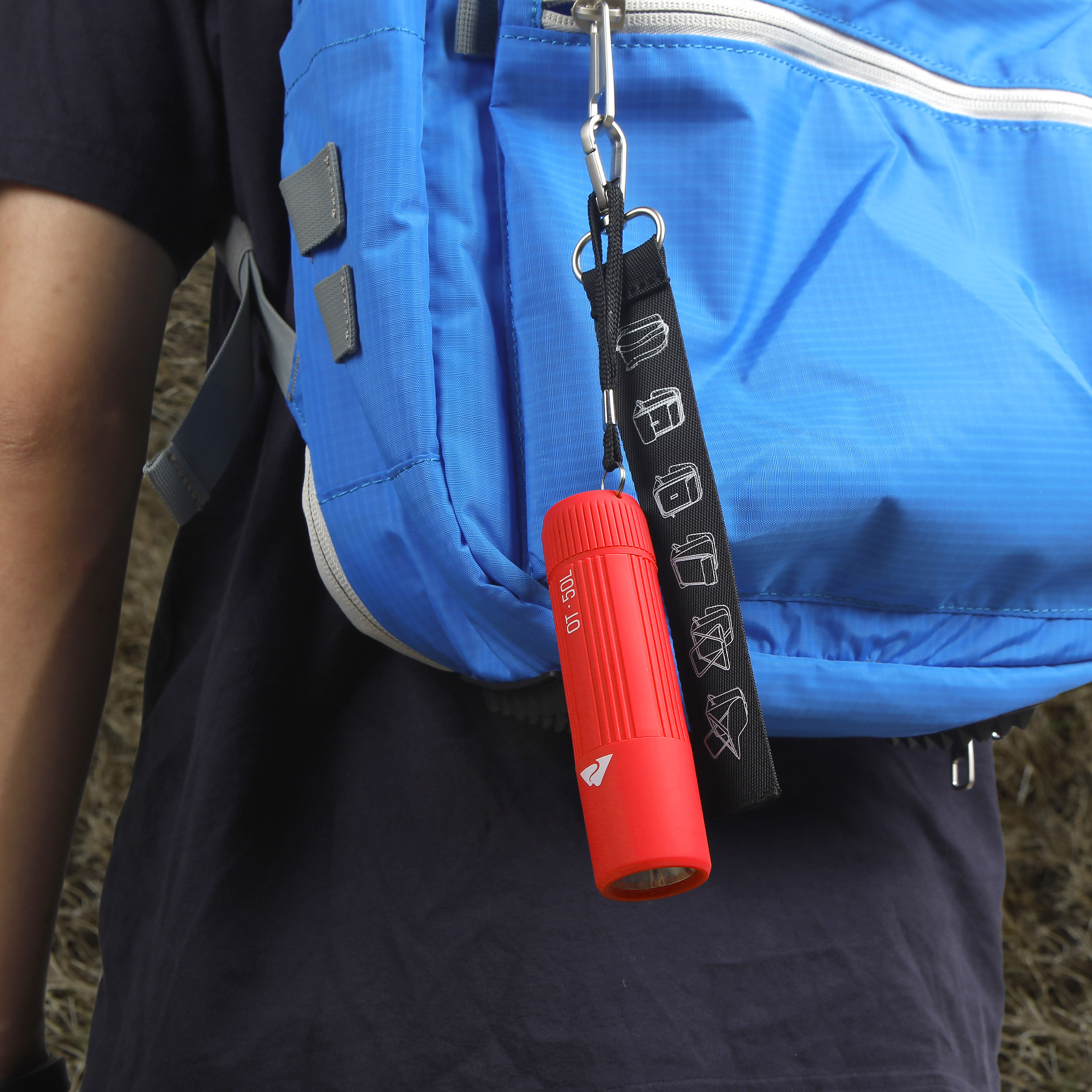 Ozark Trail Single Mini Handheld LED Flashlight, 50 Lumens, 6 Color Options, Model 6103 - image 5 of 15