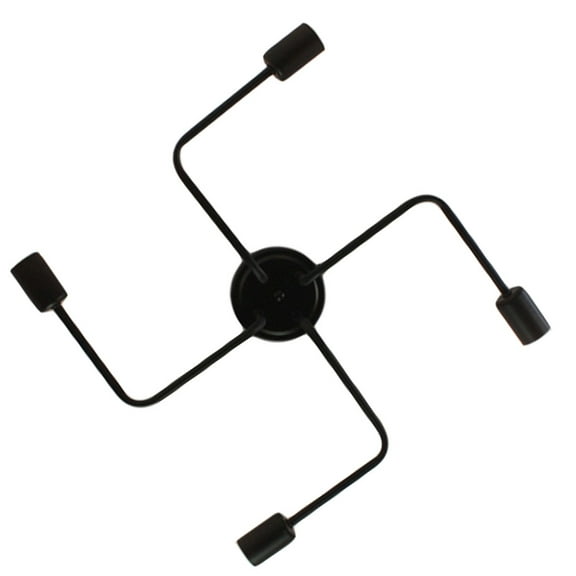 FRCOLOR Ceiling Lamp Simple Design Ceiling Light Fashionable Ceiling Light 42x42cm Black