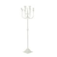 thumbnail image 6 of DecMode 12 Holder White Metal Taper Candelabra, 6 of 9