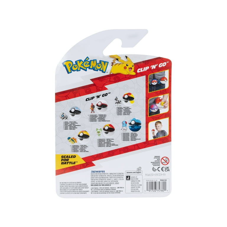 Pokémon PKW4158 Clip 'N' Go Ottaro with Diving Ball