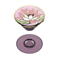 thumbnail image 3 of Empuñadura para teléfono con soporte expandible PopSockets, nenúfar esmaltado, 3 of 3