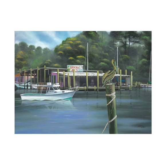 Trademark Fine Art 'Bayou Joes' Canvas Art by Geno Peoples