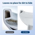 thumbnail image 4 of 1 Set Of Ceramic + Pp One-Piece Toilet + Pp Cover, 4 of 8