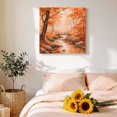 thumbnail image 2 of Canvas Wall Art, Thanksgiving Framed Canvas Prints for Bathroom Kitchen, Fall Farmhouse Maple Leave Trees Forest Gallery Wrapped Wall Decor for Home Office, Gifts, 10"x10" Ship Next Day, 2 of 6