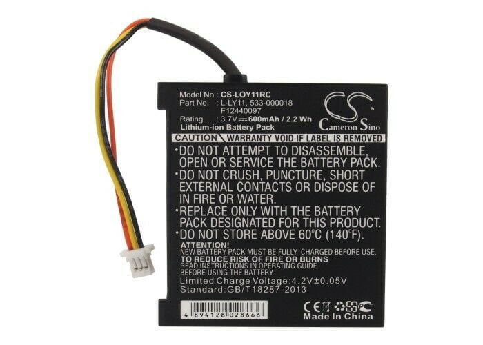 Replacement Battery for Logitech 3.7v 600mAh Wireless Mouse Battery