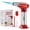 Red, variant on Professional Torch Lighter, Refillable Butane Kitchen Food Torch with Safety Lock & Adjustable Flame for Chef Cooking, Creme Brulee, Baking, BBQ, Crafts (Butane Gas Not Included)