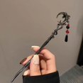 thumbnail image 5 of 2025 New Chinese Style Butterfly Flower Tassel Hair Stick for Women Vintage Metal Hanfu Chopstick Hair Sticks Hair Accessories, 5 of 10