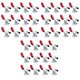 thumbnail image 1 of Herramienta Manual de 36 Piezas Abrazadera de Palanca Ajustable 201A Abrazadera Horizontal Roja Antideslizante 201-A, 1 of 9