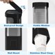 thumbnail image 4 of Cup Dispenser, Wall Mount Water Cooler Cup Holder Fit 3-5oz Small Cups, Pull Type Cups Holder for Home,Office, Hospital, 4 of 5