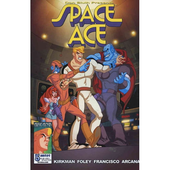 Don Bluth Presents Space Ace #5 VF ; Arcana Comic Book