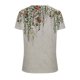 thumbnail image 5 of moda de las mujeres casual manga corta impreso cuello redondo suéter suelto top multicolor/2xl, 5 of 5