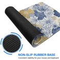 thumbnail image 6 of Long Mouse Pads for Desk,Pioneer Flower Floral Print Pattern Desk Mats on Top Of Desks, Desk Mouse Pad Extra Large with 3mm Non-Slip Base and Stitched Edge for Gaming,Office,Work,Home 31.5"x11.8", 6 of 6