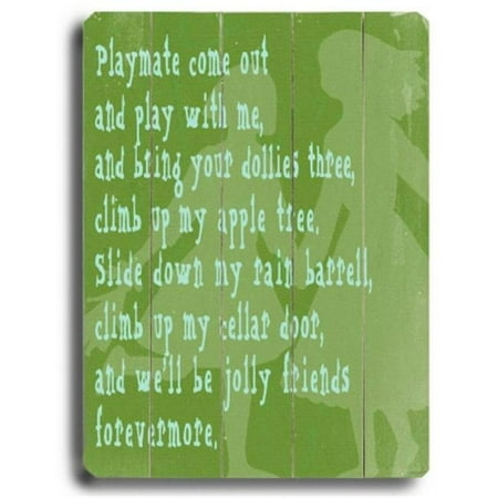 ArteHouse 0003-9049-26 Playmate Vintage Sign