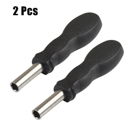 

2pcs 6.35mm Hex plastic Screwdriver Handle Home Repair Hand Tool Practical Small