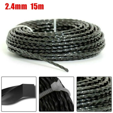 Trimmer Line Heavy Duty Garden Grass Wire 2.4mm Cord 15 Meters