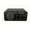 thumbnail image 1 of TFixol Portable HF Digital SWR Power Meter with OLED Display, 1.8MHz-50MHz Frequency Range, 0.5W-120W Power Measurement, Built-in Rechargeable Battery, High VSWR Alarm, Aluminum Alloy Case, 1 of 5