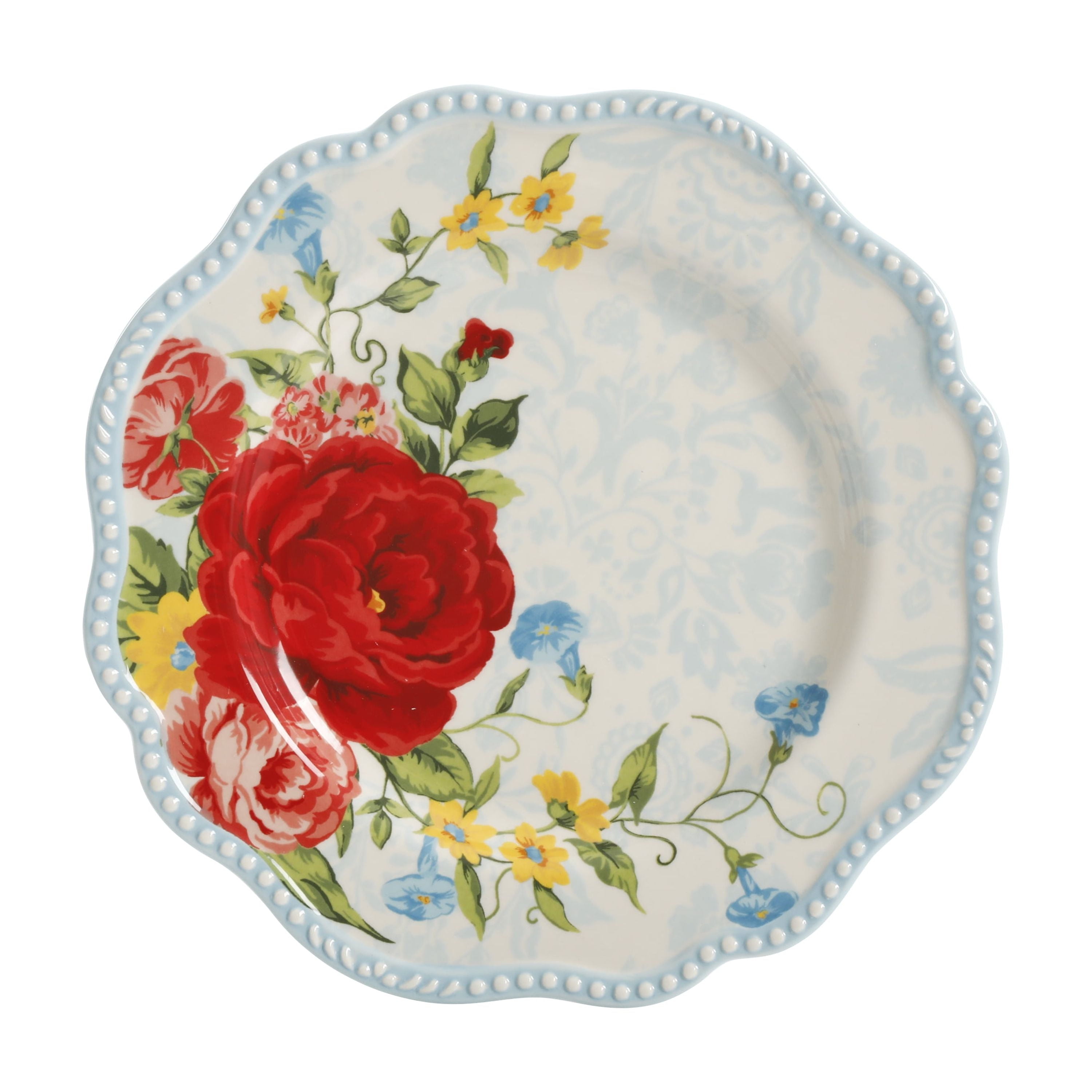 The Pioneer Woman Sweet Rose 12-Piece Dinnerware Set