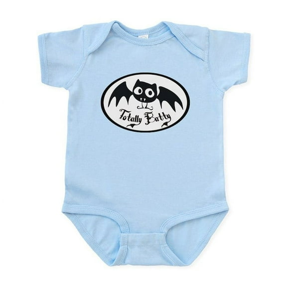 CafePress - Totally Batty Infant Bodysuit - Baby Light Bodysuit, Size Newborn - 24 Months